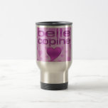 Belle Copine Pink & Purple Love Hearts mugs