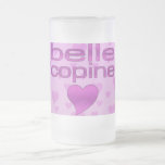 Belle Copine Pink & Purple Love Hearts mugs