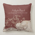 Belle Epoque Wedding Favor Throw Pillow