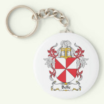 Belle Family Crest Keychain