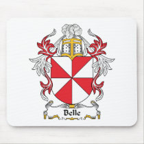 Belle Family Crest Mousepad