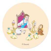 Belle & Friends Round Stickers