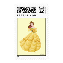 Belle Holding Rose Postage Stamp