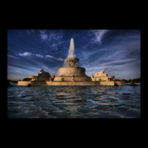 Belle Isle Fountain #0416 posters