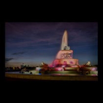 Belle Isle Fountain #0669 posters