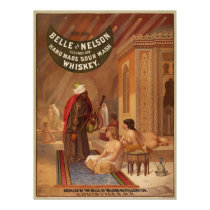 Belle of Nelson old fashion sour mash whiskey posters by vintage_poster Belle of Nelson old fashion sour mash whiskey posters