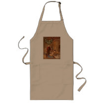 Belle of Nelson Whiskey Vintage Poster Aprons