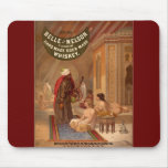 Belle of Nelson Whiskey Vintage Poster mousepads