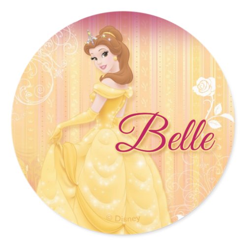 Belle Princess zazzle_sticker