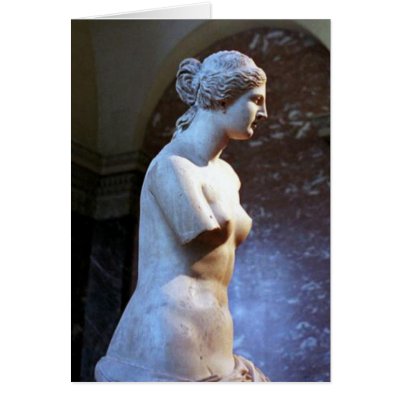 Belle sculpture au Louvre musée Card by parisian007