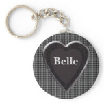 Belle Stole My Heart Keychain