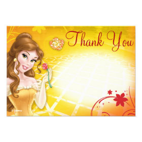 Belle Thank You Cards Announcements