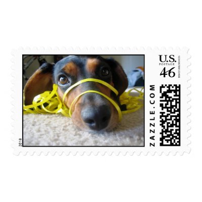Belle the Beagle Postage by sheilabasa