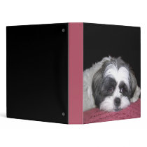 Belle The Shih Tzu Dog Binders