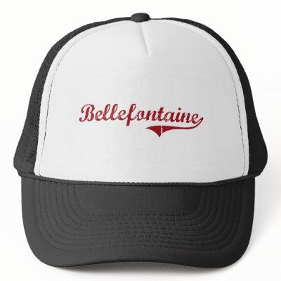 Bellefontaine Ohio Classic Design Hat by cityshirt