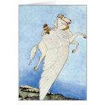 Bellerophon and Pegasus Greeting Cards