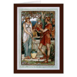 Bellerophon at the Fountain Greeting Card