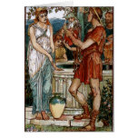 Bellerophon at the Fountain Greeting Cards