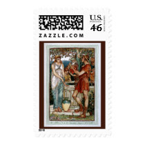 Bellerophon at the Fountain postage by CuratorCollection Bellerophon at the Fountain postage