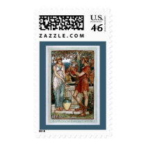 Bellerophon at the Fountain postage by CuratorCollection Bellerophon at the Fountain postage