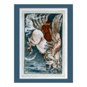 Bellerophon on Pegasus posters by CuratorCollection Bellerophon on Pegasus posters
