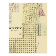 Bellevue and La Platte, Nebraska Post Cards