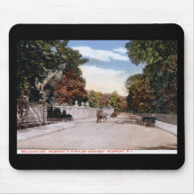Bellevue Ave., Newport RI Vintage Mouse Pads