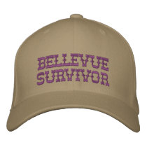 BELLEVUE SURVIVOR embroidered hats by matzahballs BELLEVUE SURVIVOR embroidered hats