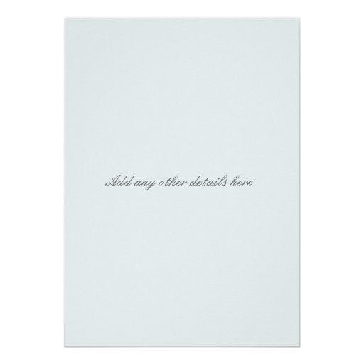 Bellflower Floral Wedding Invitation