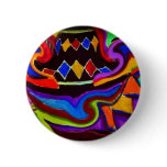 Bellgull Vase Abstract Painting Buttons