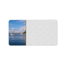 Bellingham Bay Boats Personalized Address Labels
