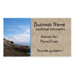 Bellingham Bay Rock Formations Business Card Template