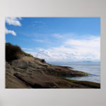 Bellingham Bay Rock Formations Print