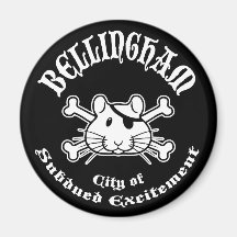 Bellingham Pirate Magnet
