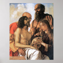 Bellini-Mourning of Christ Poster