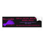 Bellissima Bumper Sticker Design A