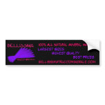 Bellissima Bumper Sticker Design B Bellissima Bumper Sticker Design B