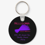Bellissima Logo & Slogan Keychain Bellissima Logo & Slogan Keychain