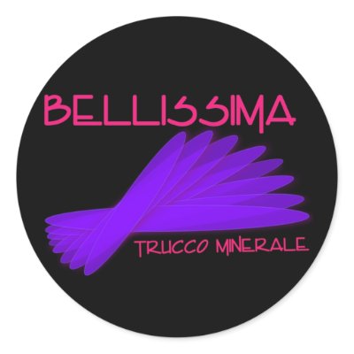 Bellissima Logo Stickers by blonndie1965