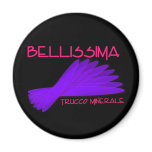 Bellissima Round Logo Magnet Bellissima Round Logo Magnet