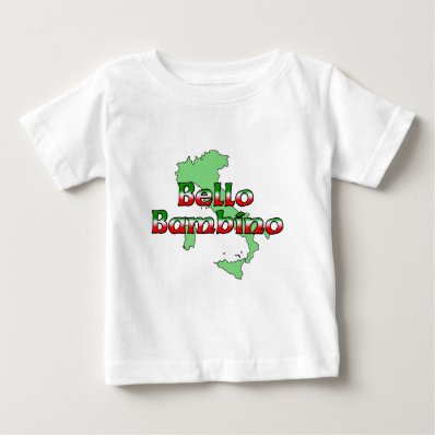 Bello Bambino Beautiful Italian Baby Boy T-shirt
