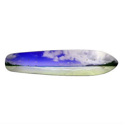 Bellows Beach Panoramic skateboard/landsurfer by mauitime