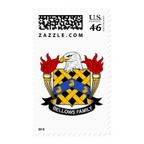 Bellows Family Crest stamps