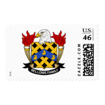 Bellows Family Crest stamps