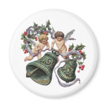 Bells and Angels Refrigerator Magnet