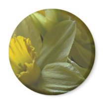 Bells On The Leaf Blades Fridge Magnet