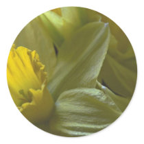 Bells On The Leaf Blades Round Stickers