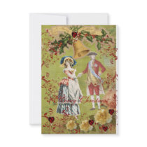 Bells Ringing Christmas pocket/purse cards Invites