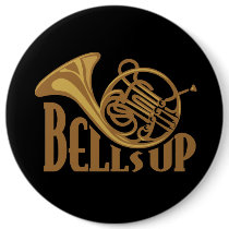 Bells Up Horn Pins