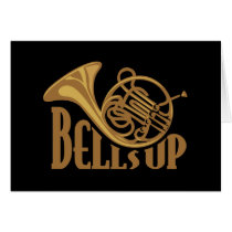 Bells Up Horn Card